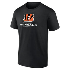Cincinnati Bengals Team Lockup T-Shirt Black