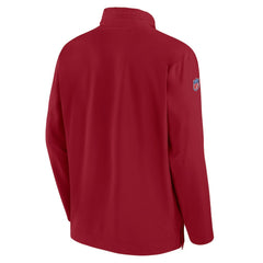 Arizona Cardinals Sideline Coach Half-Zip Jacket Cardinal