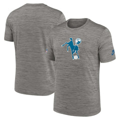 Indianapolis Colts Indiana Nights Alternate Sideline Performance T-Shirt Heather Charcoal