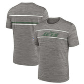 New York Jets Legacy Sideline Performance T-Shirt Heather Charcoal