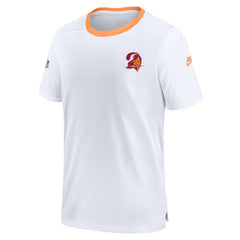 Tampa Bay Buccaneers Throwback Coach Performance T-Shirt White