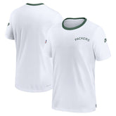 Green Bay Packers Men's Sideline Coaches Alternate Performance T-Shirt White