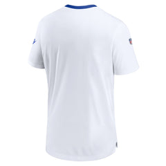 Seattle Seahawks Throwback Sideline Coaches Performance T-Shirt White
