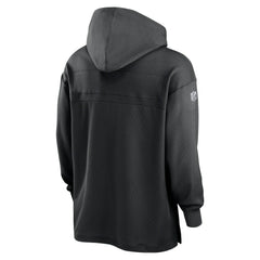 Las Vegas Raiders 2023 Sideline Lightweight Performance Hooded Top Black