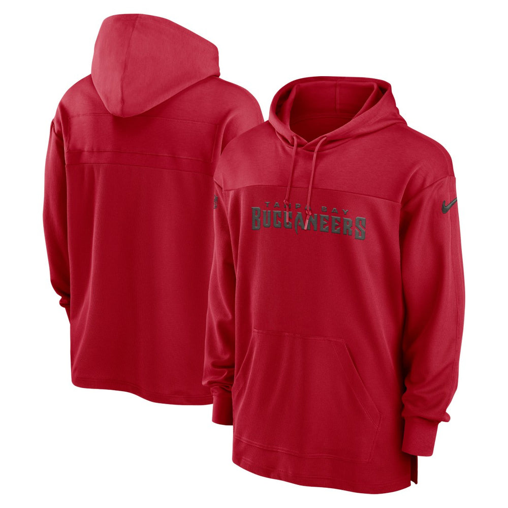 Tampa Bay Buccaneers 2023 Sideline Lightweight Performance Hooded Top Red