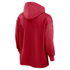 Tampa Bay Buccaneers 2023 Sideline Lightweight Performance Hooded Top Red