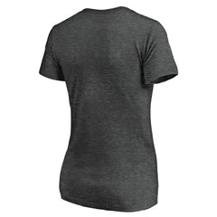 Detroit Lions Women's Victory Arch Team V-Neck T-Shirt Charcoal
