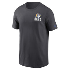 Los Angeles Rams Blitz Essential T-Shirt Anthracite