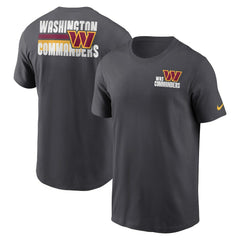Washington Commanders Blitz Essential T-Shirt Anthracite