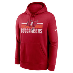 Tampa Bay Buccaneers Club Fleece Pullover Hoodie Red