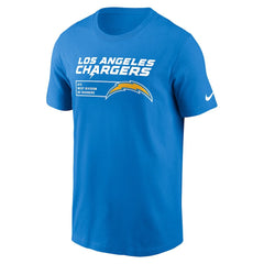 Los Angeles Chargers Division Essential T-Shirt Powder Blue