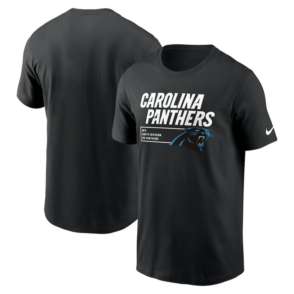Carolina Panthers Division Essential T-Shirt Black