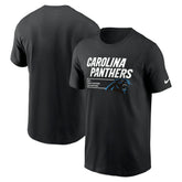 Carolina Panthers Division Essential T-Shirt Black