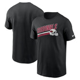 Arizona Cardinals Essential Blitz Lockup T-Shirt Black
