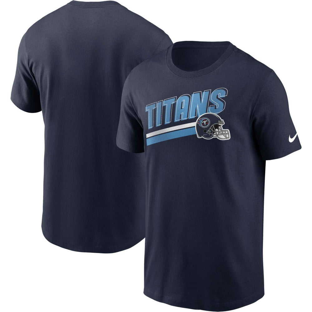 Tennessee Titans Essential Blitz Lockup T-Shirt Navy