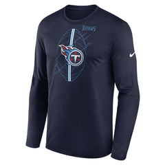 Tennessee Titans Legend Icon Long Sleeve T-Shirt Navy