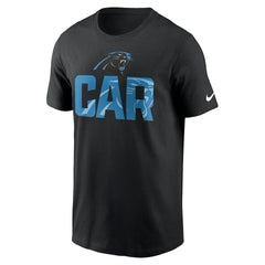Carolina Panthers Local Essential T-Shirt Black
