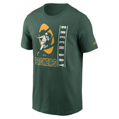 Green Bay Packers Lockup Essential T-Shirt Green
