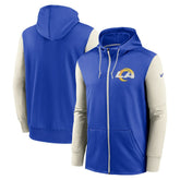 Los Angeles Rams Performance Full-Zip Hoodie Royal