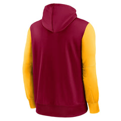 Washington Commanders Performance Full-Zip Hoodie Burgundy