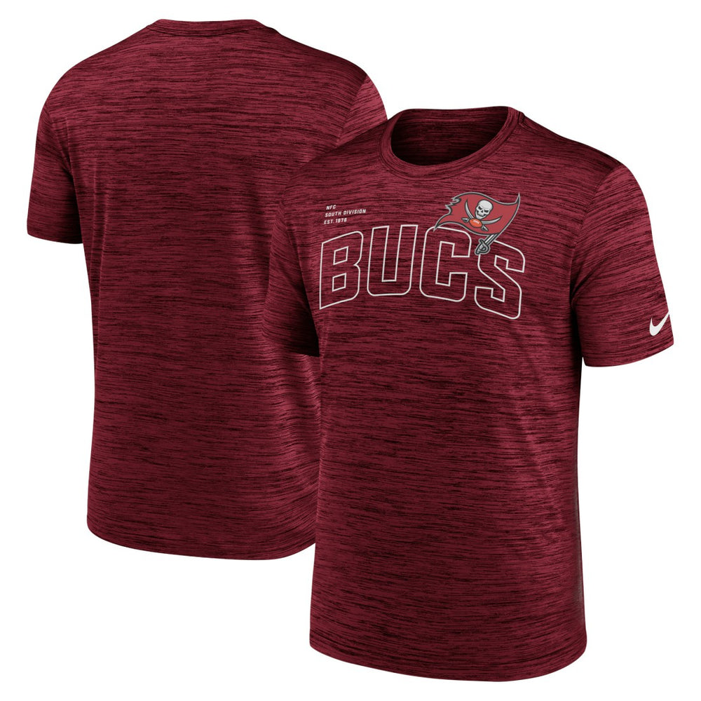 Tampa Bay Buccaneers Velocity Arch Performance T-Shirt Red