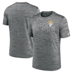 Los Angeles Rams Velocity Arch Performance T-Shirt Anthracite