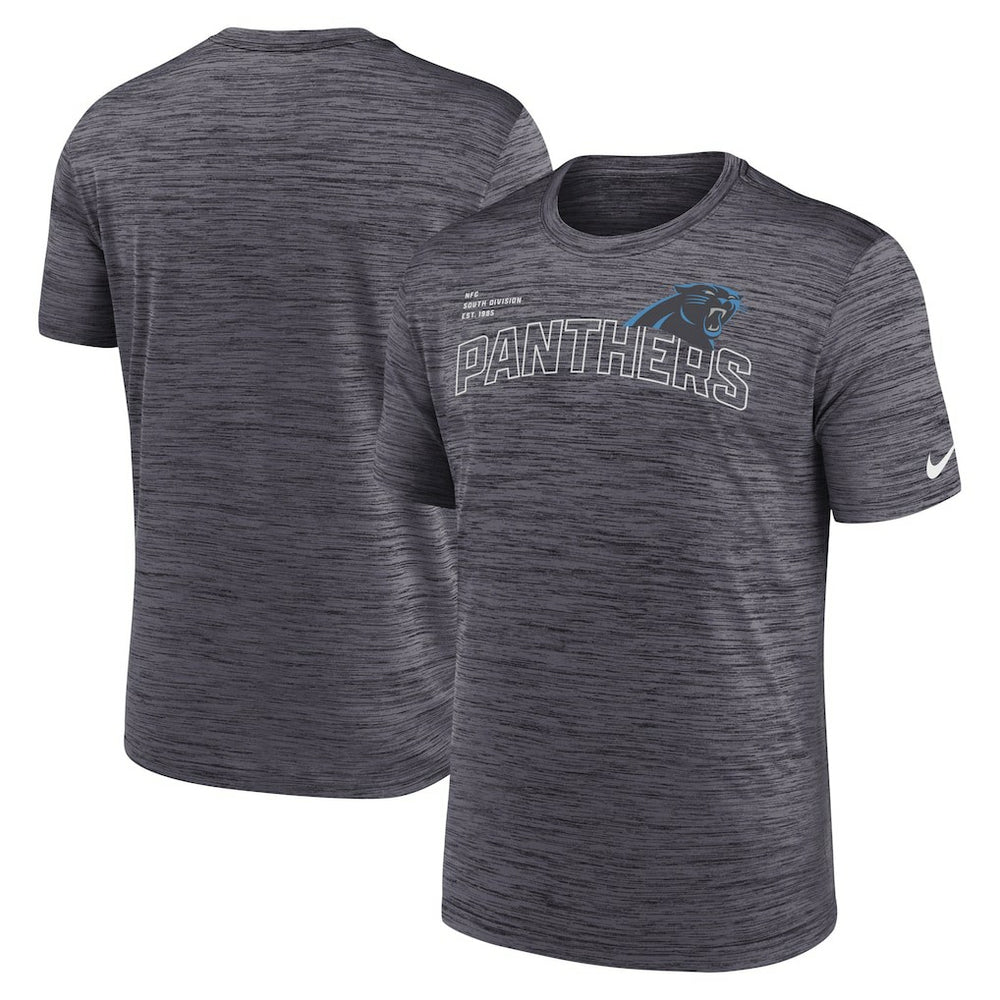 Carolina Panthers Velocity Arch Performance T-Shirt Black