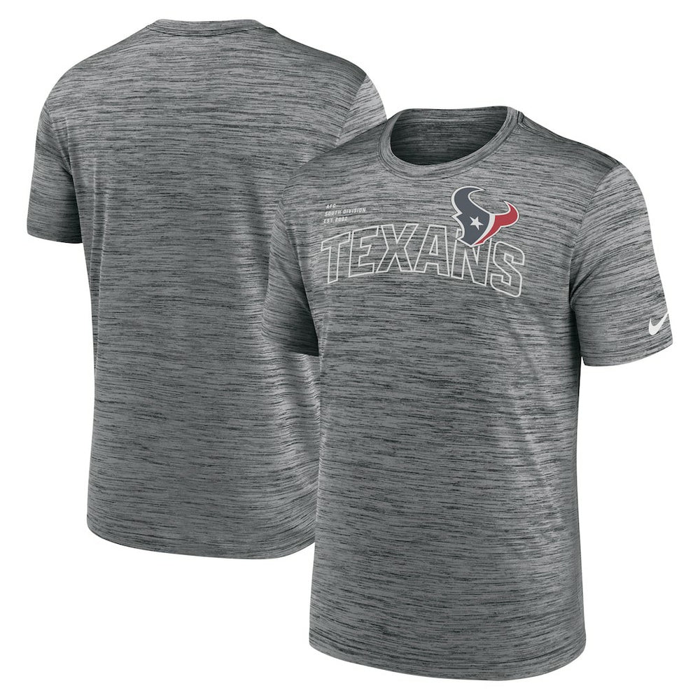Houston Texans Velocity Arch Performance T-Shirt Anthracite