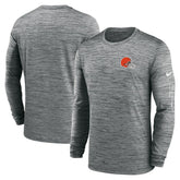 Cleveland Browns Velocity Long Sleeve T-Shirt Anthracite