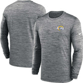 Los Angeles Rams Velocity Long Sleeve T-Shirt Anthracite