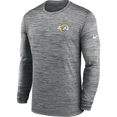 Los Angeles Rams Velocity Long Sleeve T-Shirt Anthracite