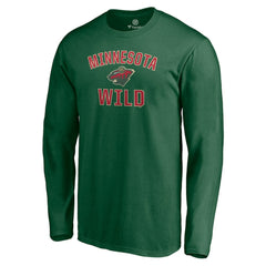 NHL Minnesota Wild Victory Arch Long Sleeve T-Shirt - Green