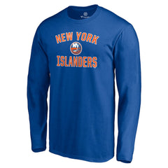 NHL New York Islanders Victory Arch Long Sleeve T-Shirt - Royal