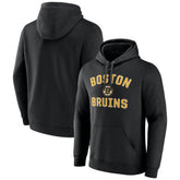 NHL Boston Bruins Victory Arch Pullover Hoodie - Black