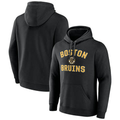 NHL Boston Bruins Victory Arch Pullover Hoodie - Black
