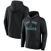 NHL San Jose Sharks Victory Arch Pullover Hoodie - Black