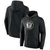 Brooklyn Nets Alternate Logo Pullover Hoodie Black