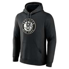 Brooklyn Nets Alternate Logo Pullover Hoodie Black