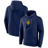 Indiana Pacers Alternate Logo Pullover Hoodie Navy
