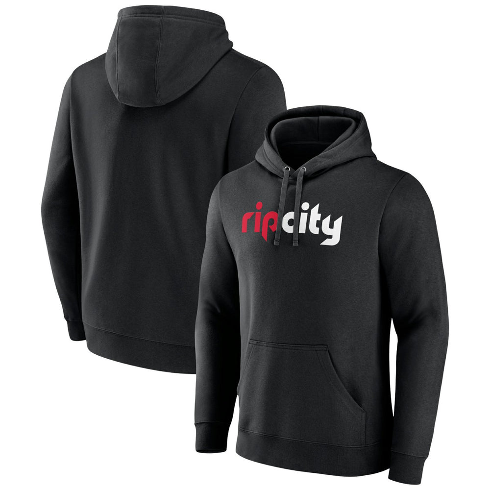 Portland Trail Blazers Alternate Logo Pullover Hoodie Black