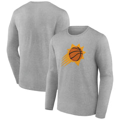 Phoenix Suns Alternate Logo Long Sleeve T-Shirt Gray