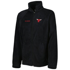 Chicago Bulls Women's Benton Springs Raglan Full-Zip Jacket Black