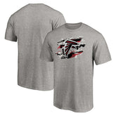 Atlanta Falcons True Color T-Shirt Heather Gray