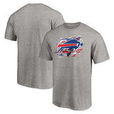 Buffalo Bills True Color T-Shirt Heather Gray