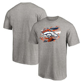 Denver Broncos True Color T-Shirt Heather Gray