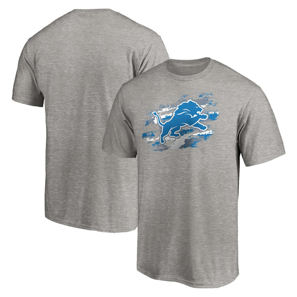 Detroit Lions True Color T-Shirt Heather Gray