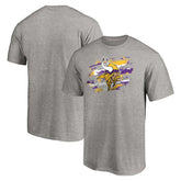 Minnesota Vikings True Color T-Shirt Heather Gray