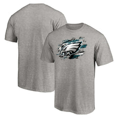 Philadelphia Eagles True Color T-Shirt Heather Gray