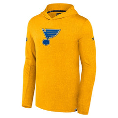 NHL St. Louis Blues Fanatics Authentic Pro Pullover Hoodie - Gold
