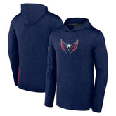 NHL Washington Capitals Fanatics Authentic Pro Lightweight Pullover Hoodie - Navy